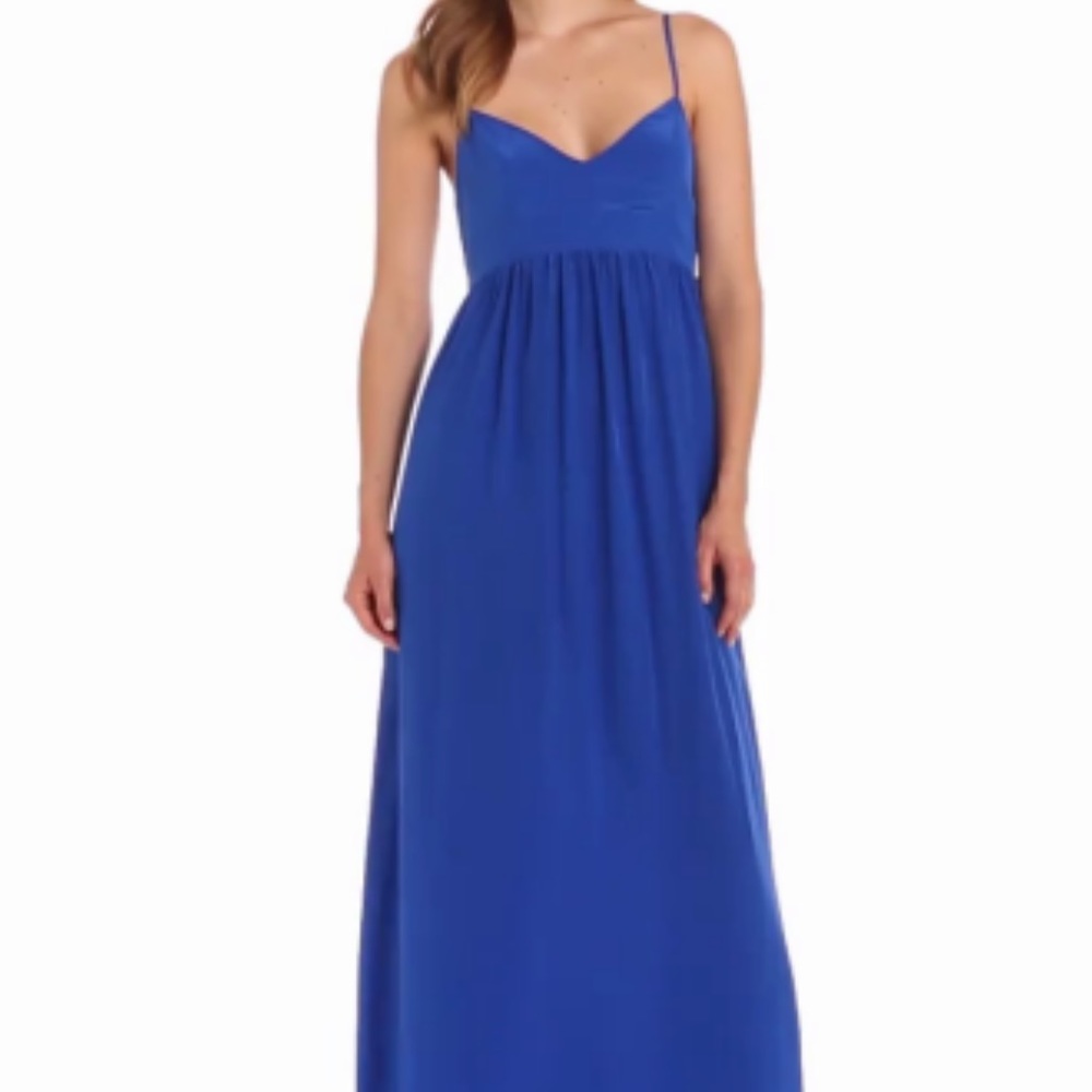 Amanda Uprichard Silk Maxi Dress